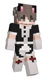 Wrke's Minecraft skin wearing the Migrator cape