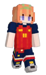 Slim Minecraft skin