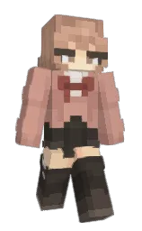 my pink and oriental pink Minecraft skin — Slim model — first worn by silentstars_
