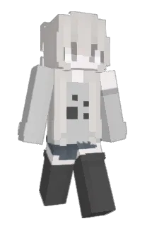 Front of hufly's skin