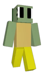 asparagus and bitter lemon Minecraft skin — Slim model — first worn by Stuzzlei