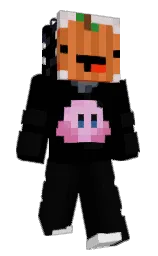 black and woodsmoke Minecraft skin — Classic model — first worn by Gabanax