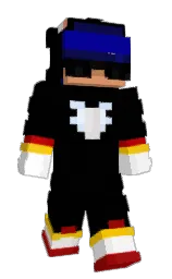 Rodru's Minecraft skin wearing the Menace cape