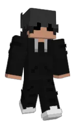 Acxel04's Minecraft skin wearing the Menace cape