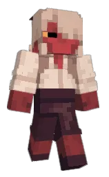 gradientkey's Minecraft skin wearing the Vanilla cape