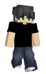 black and new orleans Minecraft skin — Slim model
