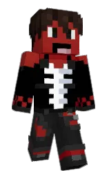 black and mine shaft Minecraft skin — Slim model