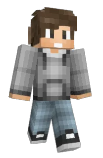 Front of TyZon's skin