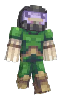 Front of MDMonster's skin