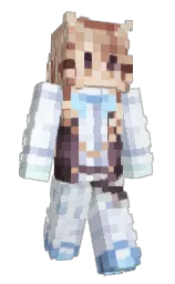 selago and tan Minecraft skin — Slim model — first worn by celiead