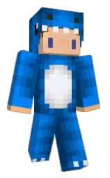 Vox5K's Minecraft skin wearing the Pan cape
