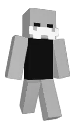 ranekami's Minecraft skin wearing the Aurora cape