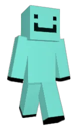 riptide and black Minecraft skin — Classic model