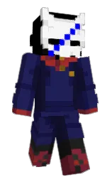 ItzVicho's Minecraft skin wearing the Aurora cape