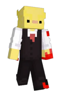 Front of Schavy's skin