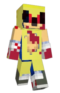 Front of Logustas's skin