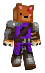piper and hawaiian tan Minecraft skin — Classic model