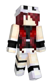 Front of NightlyBlu's skin