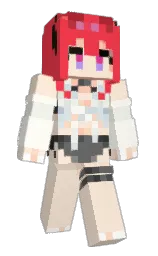 Kaguya1441's Minecraft skin wearing the Migrator cape