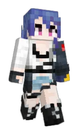 Slim Minecraft skin