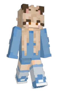 Front of HaylaCraft's skin