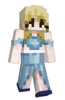 Front of Raymune's skin