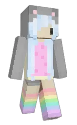 hiitslexi's Minecraft skin wearing the Pan cape