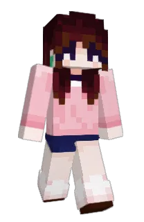 Front of Raymune's skin