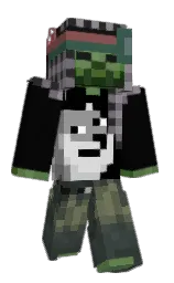 salt box and woodsmoke Minecraft skin — Slim model — first worn by waytoohaunted