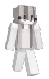 white and alabaster Minecraft skin — Slim model