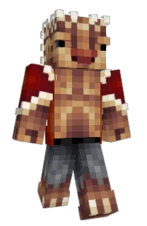 Front of MrBurst's skin