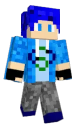 azure radiance and anakiwa Minecraft skin — Classic model
