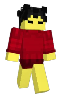 Front of OndeGrise's skin