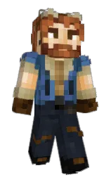 blaueswunder's Minecraft skin wearing the Aurora cape