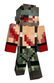 Front of IPERFUEGO's skin