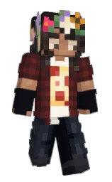 cocoa bean and cocoa brown Minecraft skin — Slim model