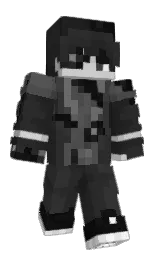 mine shaft and cod gray Minecraft skin — Classic model — first worn by Pennycray0n23