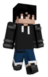 cod gray and blue zodiac Minecraft skin — Classic model