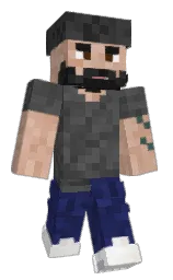 tundora and cameo Minecraft skin — Classic model — first worn by geronimo96