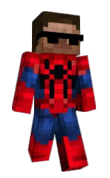 red and onion Minecraft skin — Slim model — first worn by IKillYouLoL