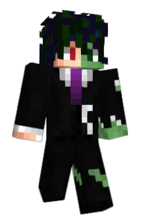 Front of Steefin's skin