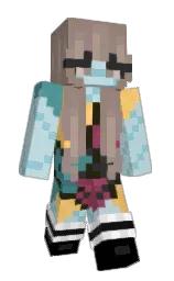 pale oyster and pharlap Minecraft skin — Slim model