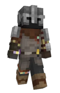 Front of BartenderLizard's skin