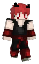 white and bone Minecraft skin — Classic model — first worn by xWyles