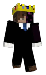 black and nero Minecraft skin — Classic model
