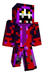 black rock and guardsman red Minecraft skin — Classic model