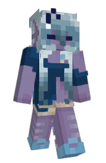 Front of Lunikyu's skin