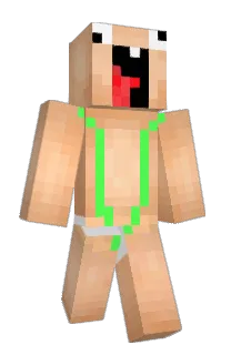 Front of Minecraft skin