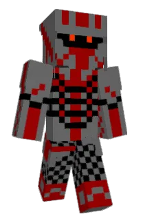 Front of Wooters's skin