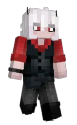 black and lola Minecraft skin — Slim model